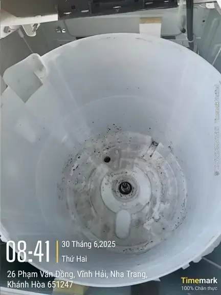 Vệ sinh máy giặt lồng đứng - từ 8-12 Kg