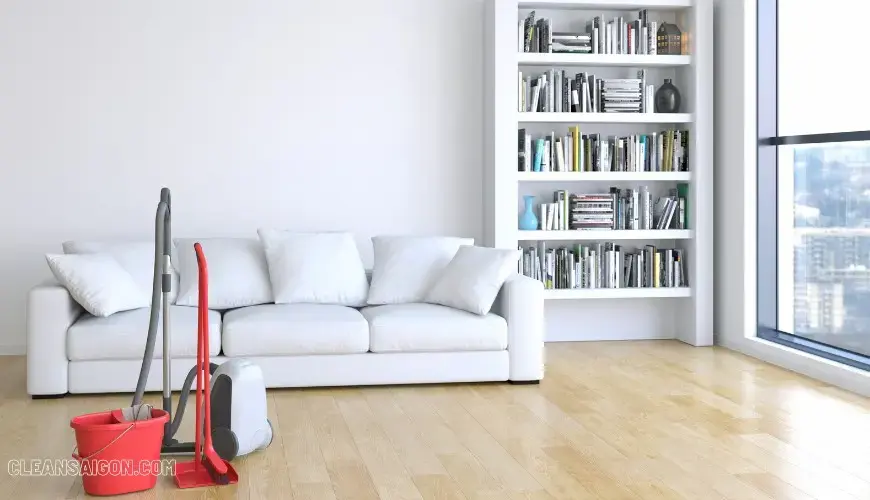 Vệ sinh căn hộ 2 phòng ngủ-gói Cơ bản