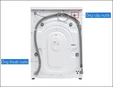 Thay thế đường ống thoát nước máy giặt