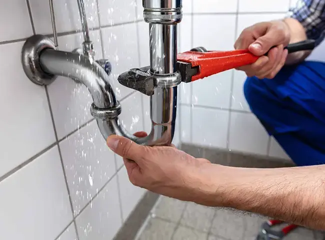 Thay ống thoát nước lavabo nhà vệ sinh
